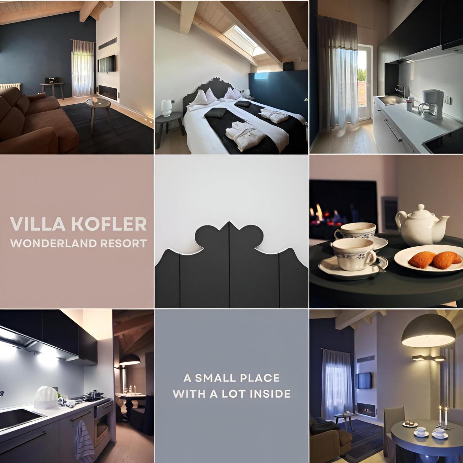 Villa Kofler Wonderland Resort Кампителло-ди-Фасса Экстерьер фото